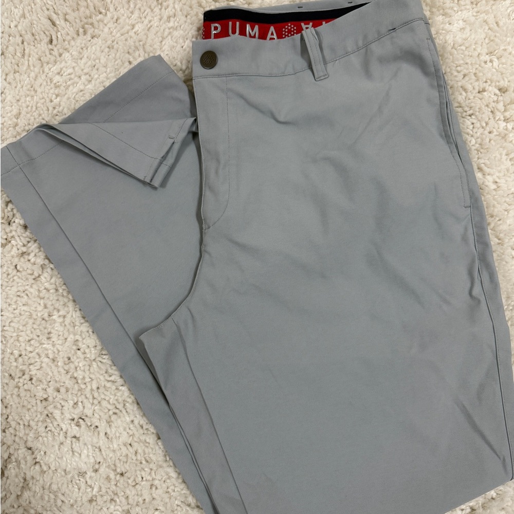 Puma Men's Gray Golf Pants